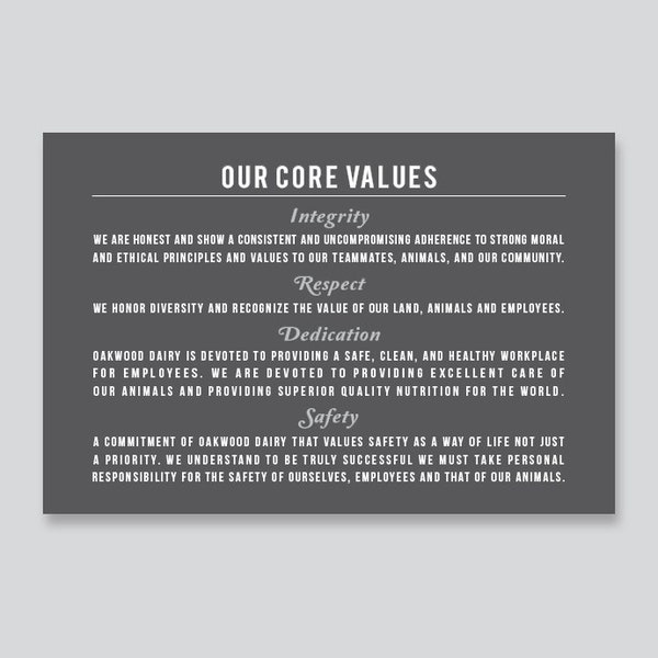 Business Mission Statement, Corporate Mission Statement, Core Values, Company Values, Company Vision, For Business Design, Office Sign