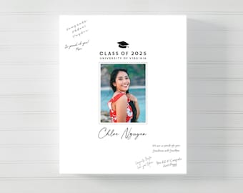 Graduation Guest Book Alternative Class of 2026, Personalized Graduation Party Guestbook Sign, High School Graduate, College Grad