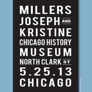 Custom Subway Art Wedding Poster Print Personalized Wedding Anniversary Gift Wedding Print