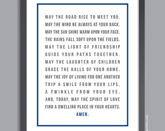 Personalized Quote Print Subway Art Poster poem | Etsy