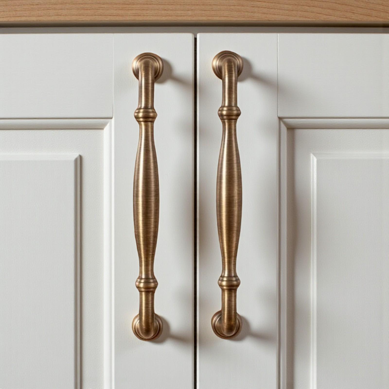Aged Brass Cabinet Pulls | Furniture Hardware for Kitchen | Home Decor ...