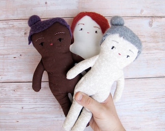 Rag Doll Sewing Pattern: Beginner-Friendly 10-inch Plush (PDF Pattern)