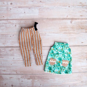 doll jumpsuit pattern - simple one piece or dress designed to fit 35 cm doll (15 &quot;)