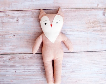 Fox Stuffie Sewing Pattern: Beginner Friendly (PDF Pattern)