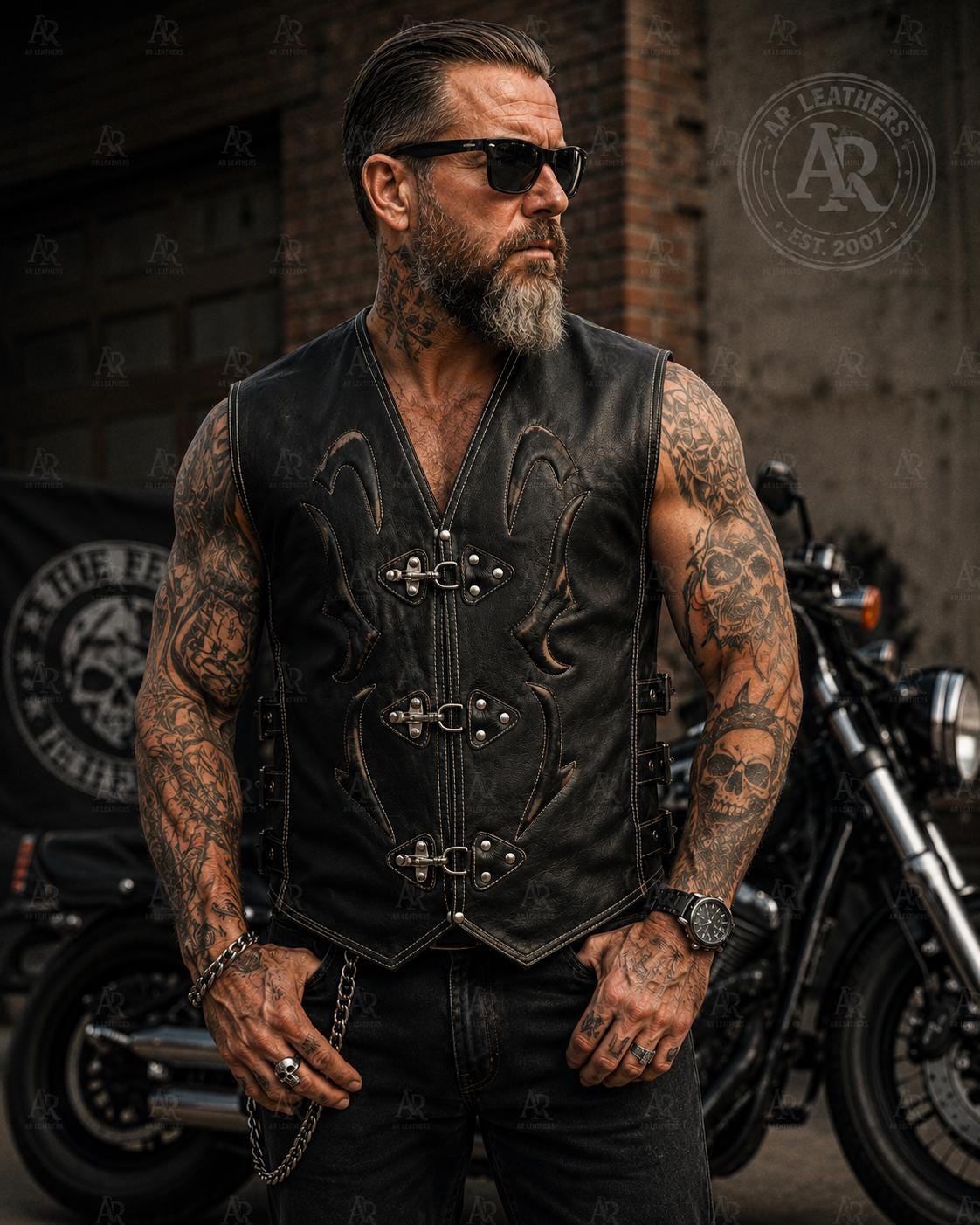 Motorcycle club vest - Etsy 日本