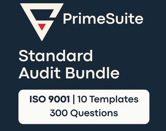 ISO 9001 Standard Audit Bundle • 10 Department Audit Templates • Excel + Google Sheets
