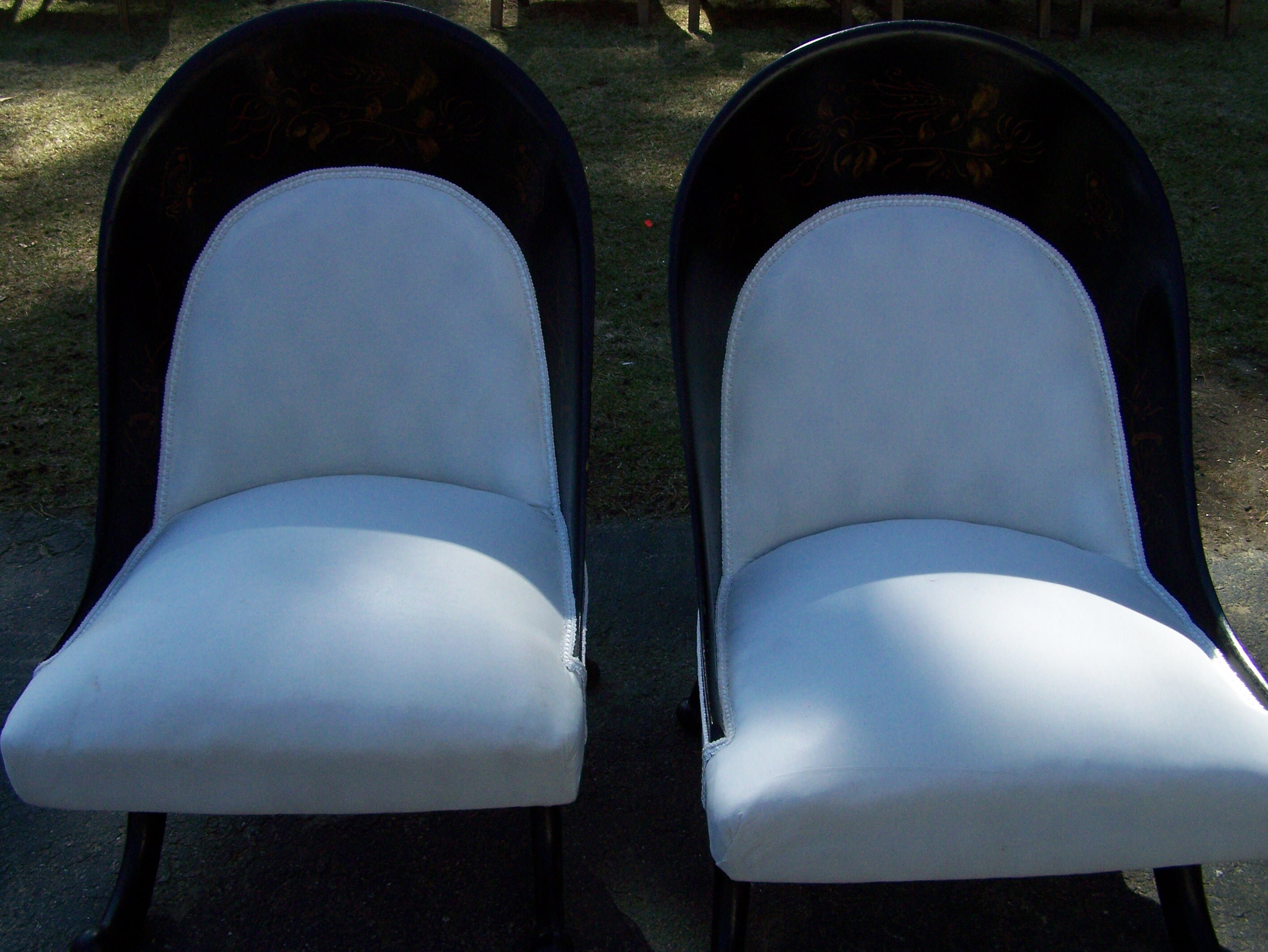 Sillas modernas de mediados de siglo Vintage Funky Hollywood | Etsy