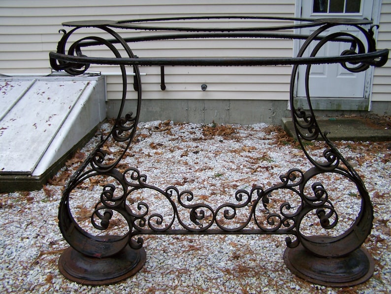 Wrought iron outdoor bars