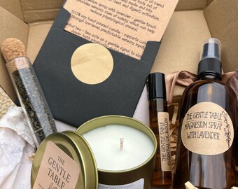 The Gentle Table – Wellness Gift Box. A hand-picked ritual of calm, gratitude, and renewal.