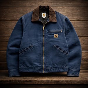 princess polly baby blue dress Corduroy Vintage 60s Detroit Navy Blue Cropped Retro Lightweight Bomber Cowboy Embroidery Work FFA Cotton Trucker Jacket for Men 251113