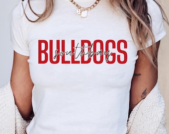 Custom School Team Mascot Baby Tee, Favorite School Team Mascot Shirt, Tailgate Outfit, College Bed Party Gift, Football School Spirit Shirt