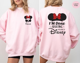 Custom Funny Disney Adult Shirt, 2026 Disney Tees, Disney World Shirts, Disney Trip Shirts, Disney Family Matching Shirt Disney Vacation