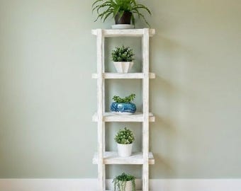 Plant Stand Shelf Plan, Wooden Plant Stand, Woodworking Plans, Indoor Plant Shelf, DIY Plant Stand, Flower Pot Stand, Instant PDF Download