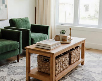 DIY Modern Small Coffee Table Plan, Build Plans, Patio Furniture, Wooden Modern Small Outdoor Indoor Coffee Table Plan, Instant PDF Download