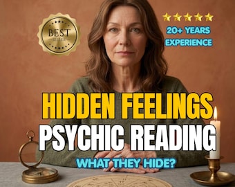 Hidden Feelings Psychic Reading | Accurate Love Analysis - Same Hour