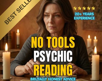 No Tools Psychic Reading | Same Day Analysis & Deep Energy Insights