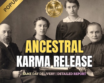Ancestral Karma Lesung | Familien Linie Reinigung | Karmische Schuld-Analayse - Same Hour
