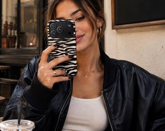 Zebra Print Phone Case | Tough Case