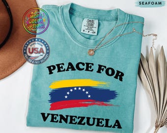Comfort Colors,Venezuela Hasta El Final Tshirt, Trendy Venezuela 2024 Shirt, Con Venezuela, Gift For Venezuelan, Venezuela