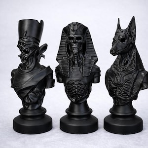 Ägyptisches Schachspiel – Die Lebenden gegen die Untoten