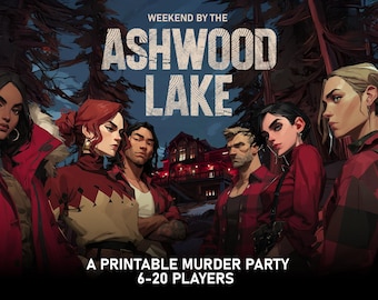 Murder Mystery Game, Detective Game Night Murder Mystery Kit Whodunnit Party Lake Games Cabin Murder Mystere Truecrime Lodge Party Idea PDF