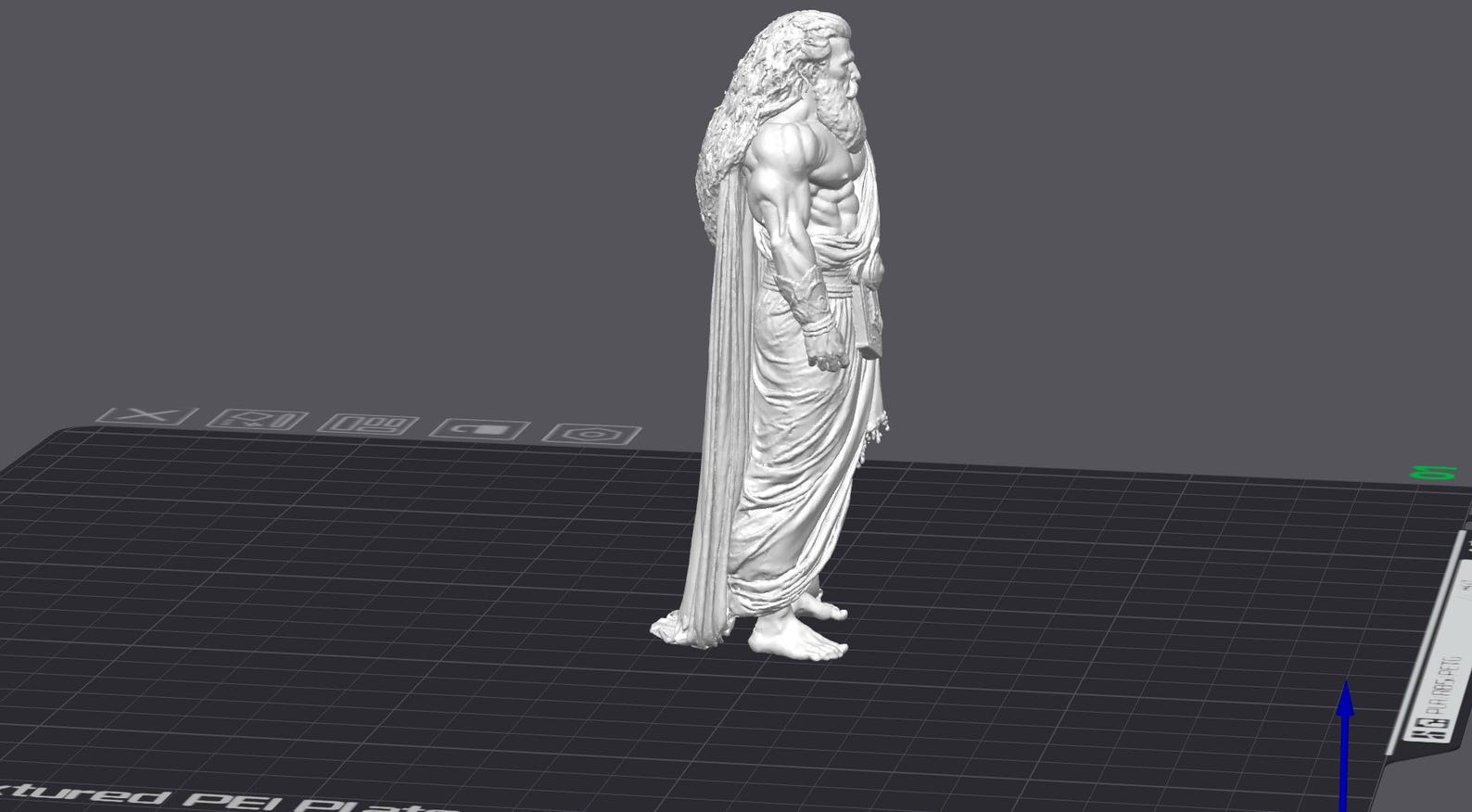 Zeus STL File | Greek God | Greek Mythology Figurine | 3D Printable ...