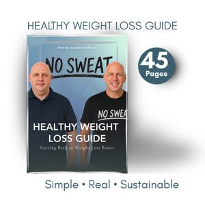 Guide de perte de poids saine sans méthode de sueur | Programme complet de perte de poids, guide de jeûne et système de réussite à faible teneur en glucides