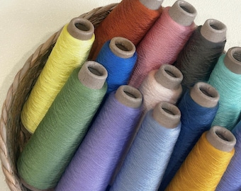100% Tencel Yarn, Lyocell Yarn, Lightweight Summer Lace Yarn, Knitting Yarn, Crochet Yarn, Summer Tops Tees Shawls Yarn