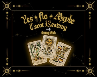 One Question Yes or No (or Maybe) Tarot card reading.