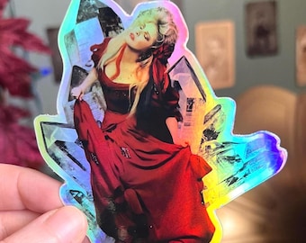 Stevie Crystal Witch || Fanart Edit || 4 inch Holographic Sticker