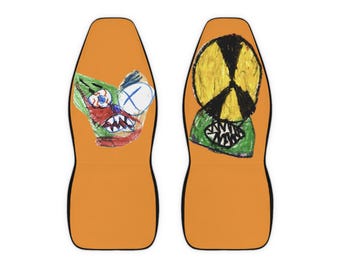 Diseño único de fundas para asientos de coche para niños de 6 años.