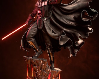 Darth Vader - Garage Kit – 1/6 Scale Resin Model Kit – Unpainted & Unassembled Figure - Star Wars Fan Art