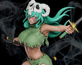 Nell x Kid Nell - Garage Kit – 1/6 Scale Resin Model Kit – Unpainted & Unassembled Anime Figure - Bleach Fan Art