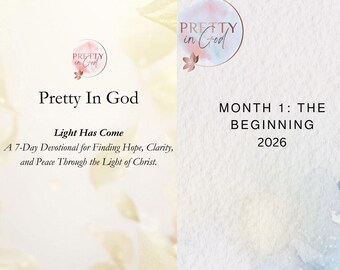 Advent Devotional + Bible Reading Plan Bundle | Christian Printables (PDF)