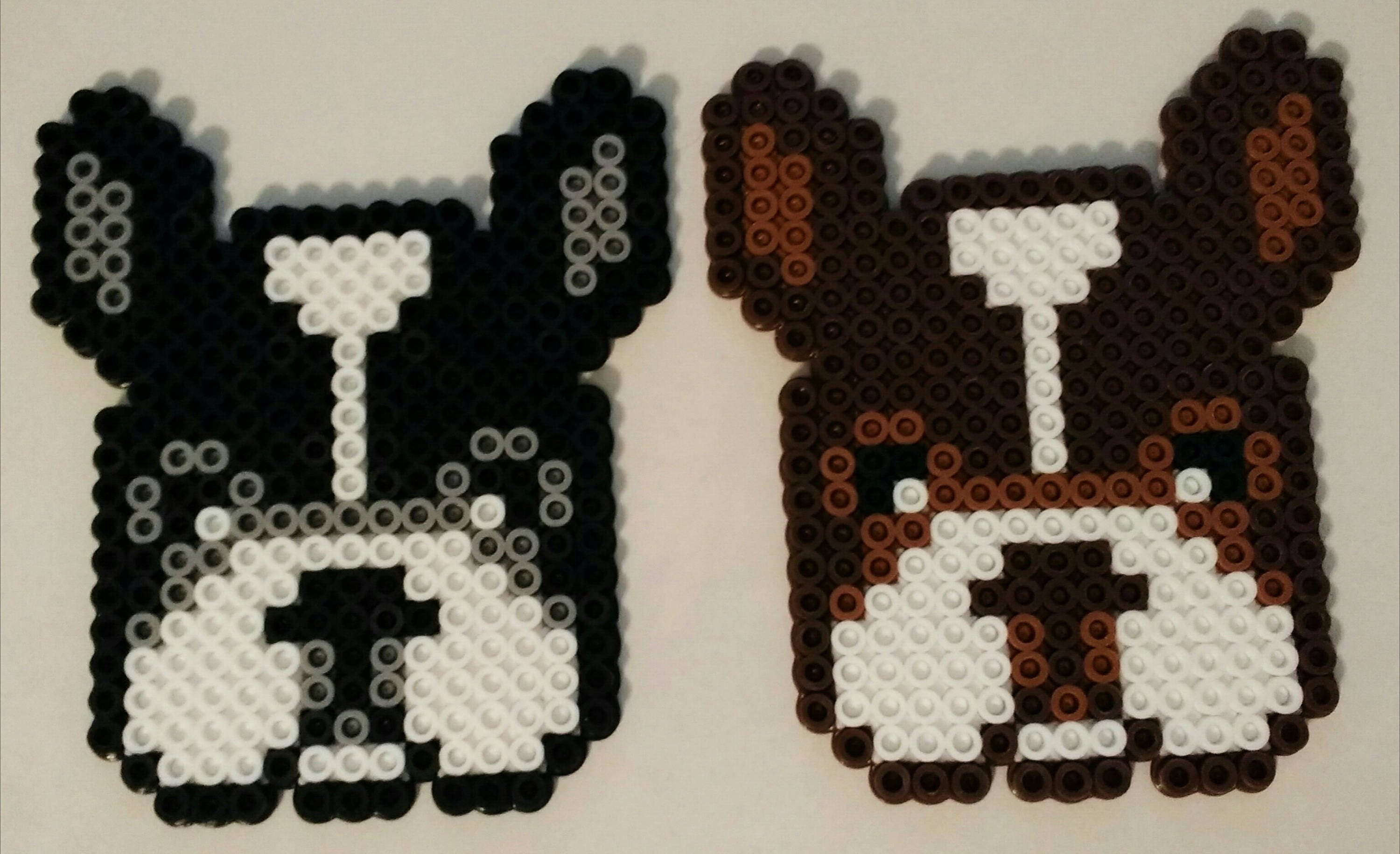 French Bulldog Perler Bead Ornament Etsy