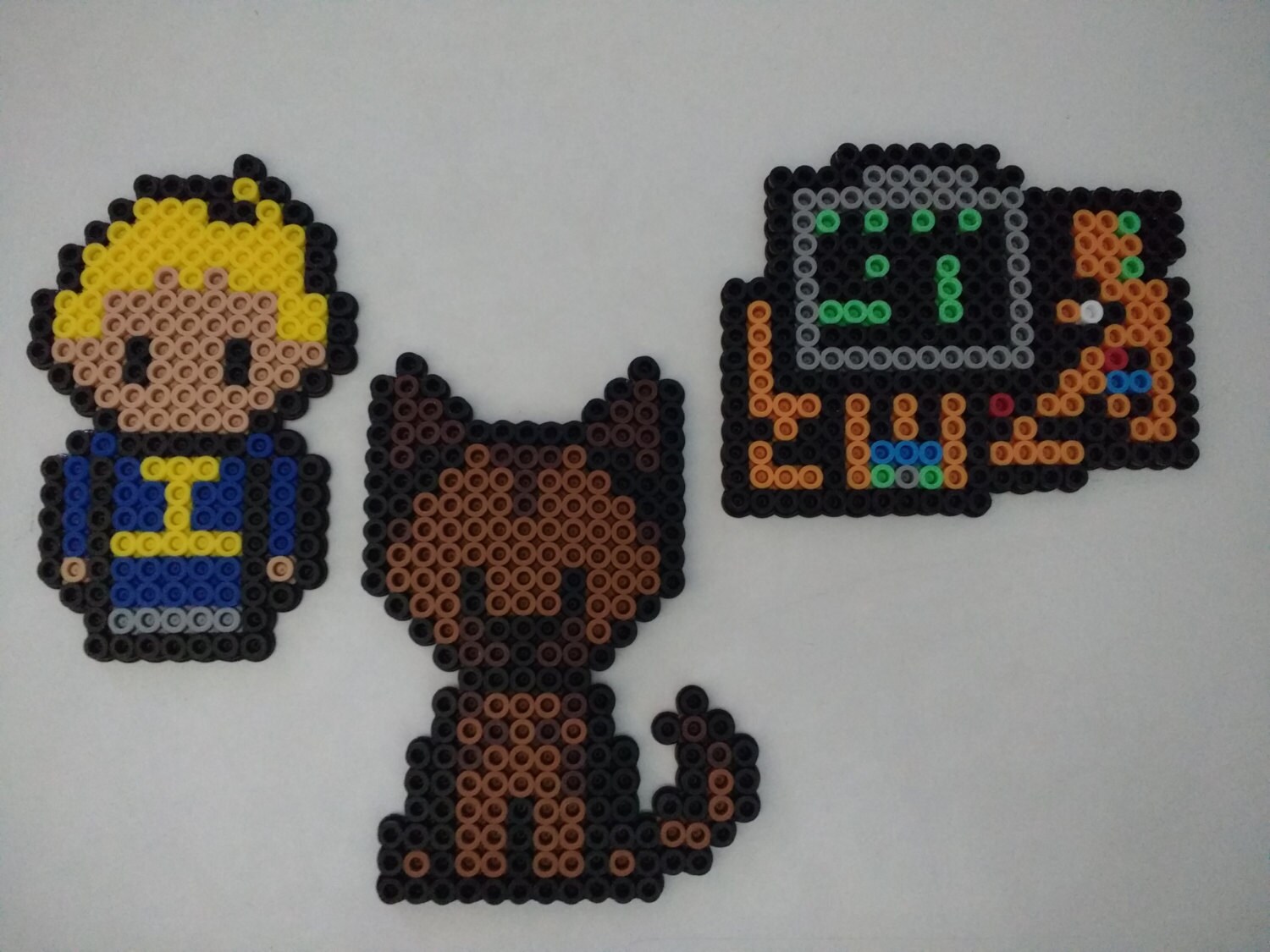 Fallout 4 Perler Bead Ornament Set Etsy
