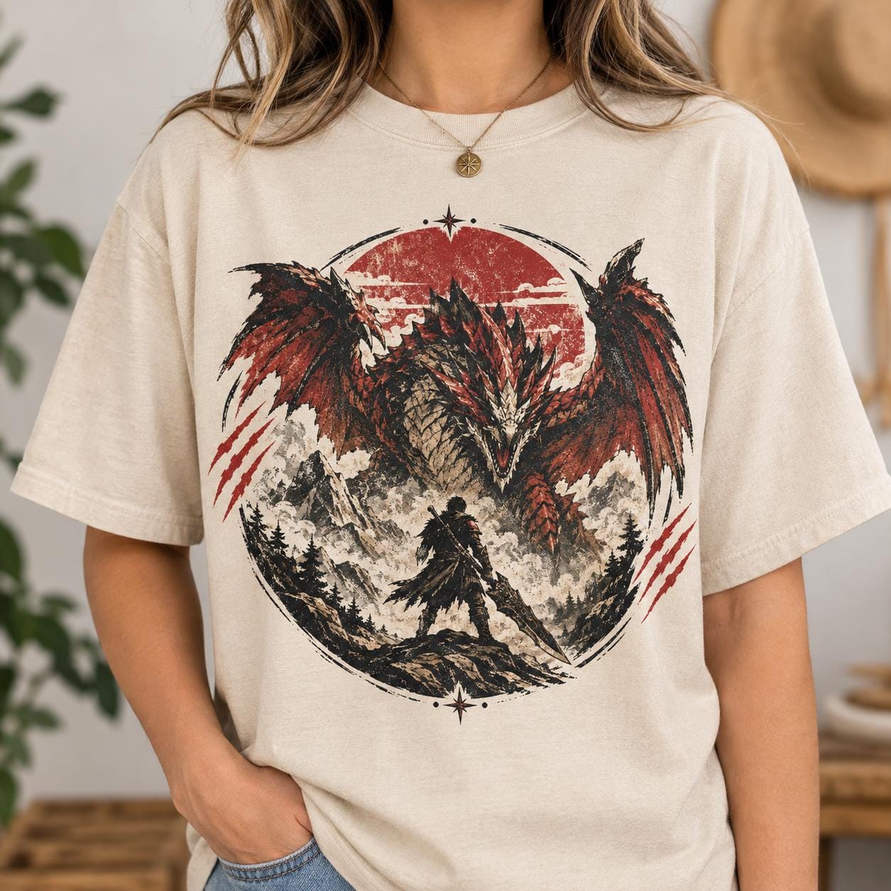 トップス mh Monster Hunter Shirt - Etsy