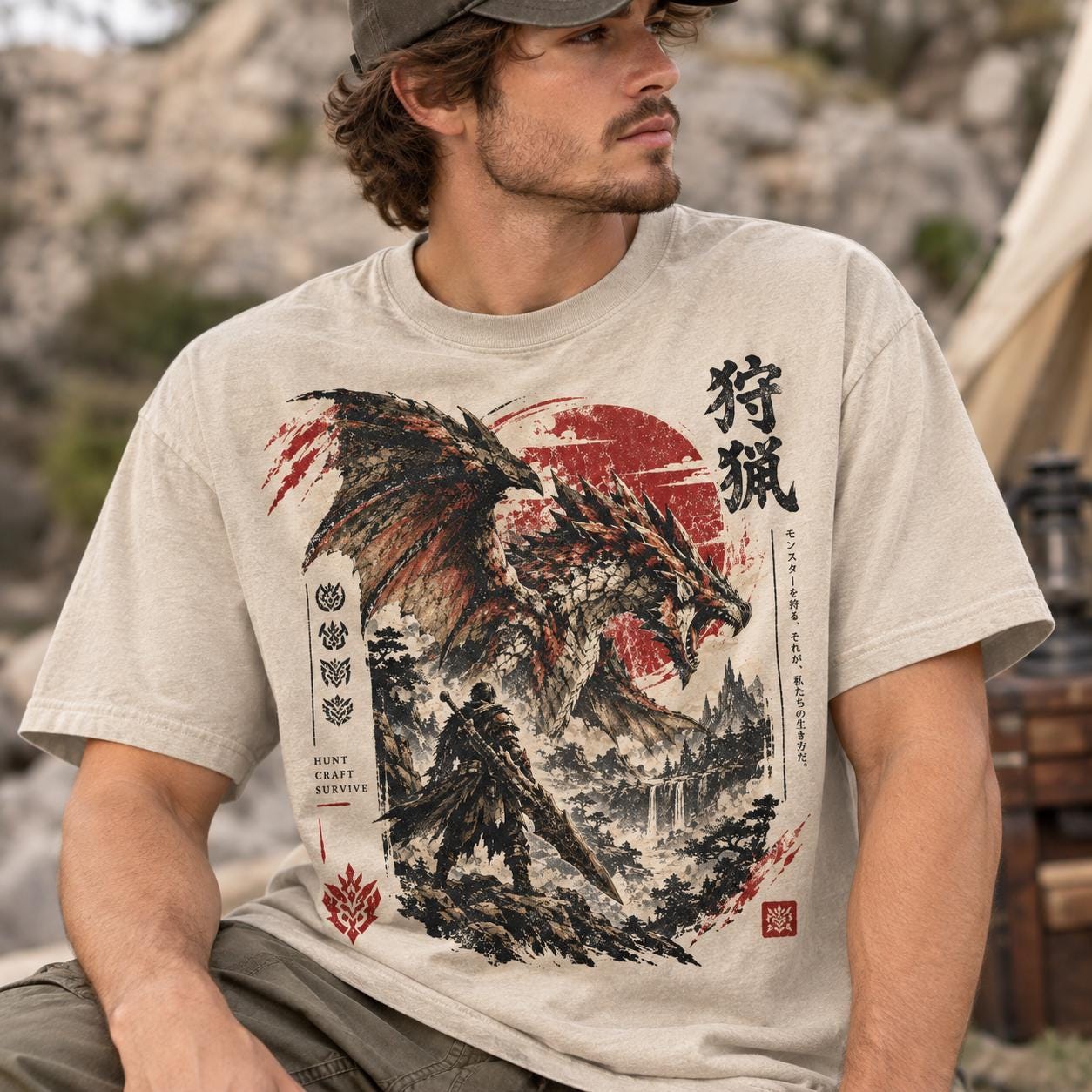 Monster Hunter Shirt - Etsy