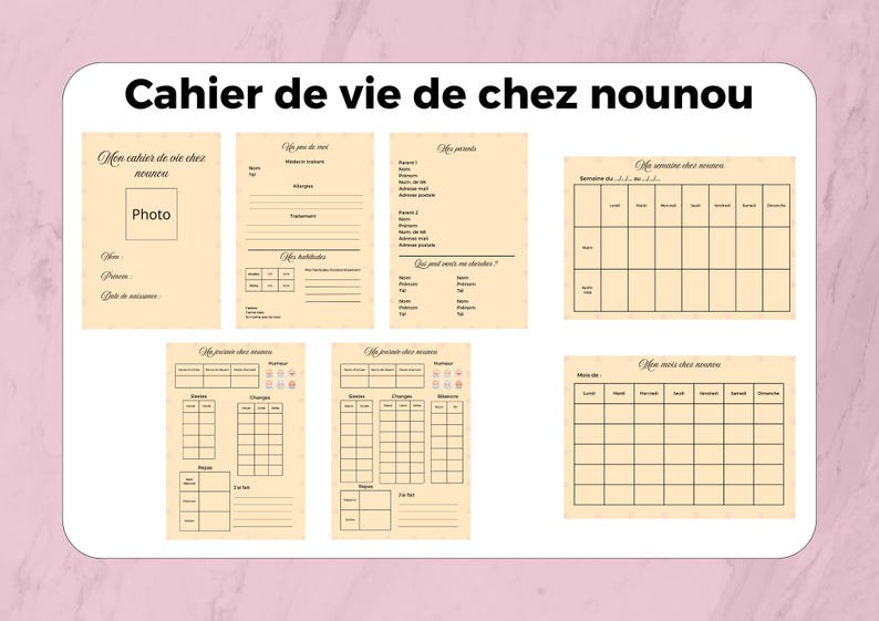 Printable Nanny/parent Communication Log - Childminder - Daily Tracking ...