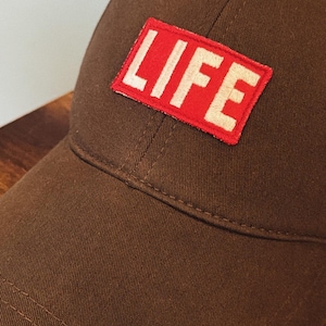 Olivgrön LIFE Patch Baseballkeps Storlek M Justerbar