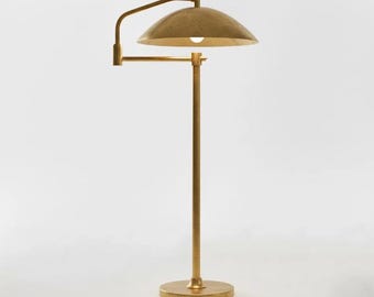 Gewölbte Stehlampe | Mid-Century Modern Interior Lampenschirm | Elegante Wohnzimmer Leseleuchte