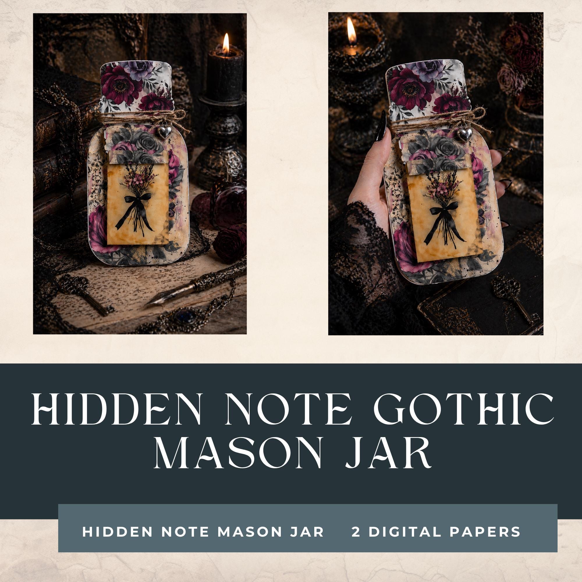 Dark Academia Jar - Etsy