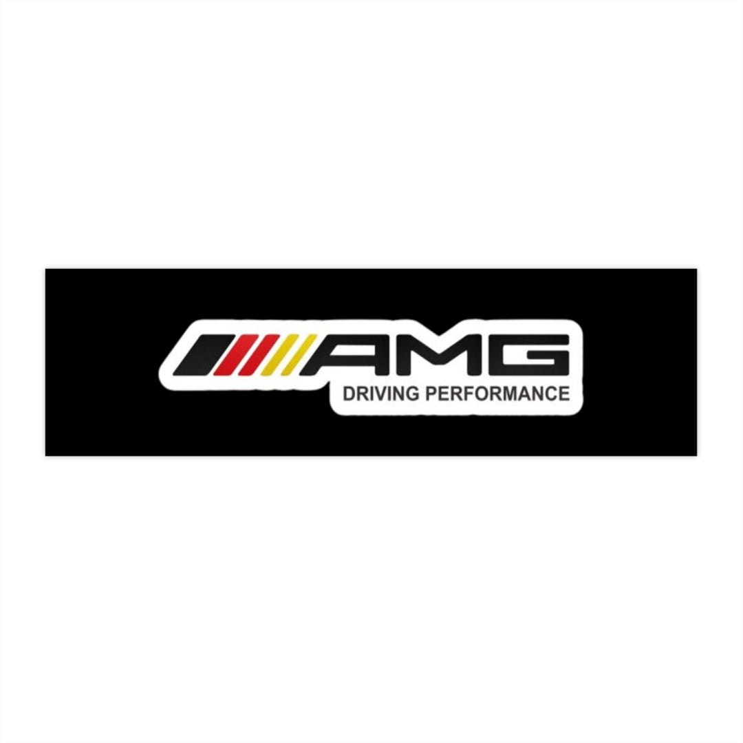 AMG Driving Performance Bumper Sticker | Racing Stripes Car Decal - Etsy