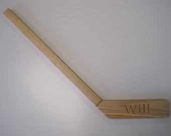 Personalized Small Hockey Stick Sign/Plaque