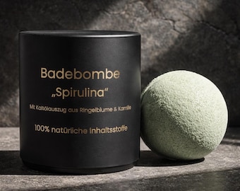 3er Set Badebomben Ringelblume & Kamille I handgemacht I beruhigend und pflegend I Naturkosmetik