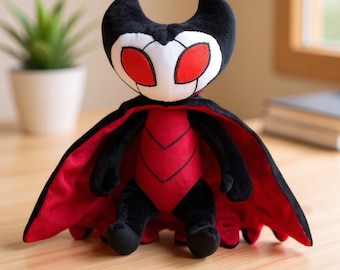 Peluche de Hollow Knight Hornet, personaje de videojuego independiente de peluche suave, juguete de peluche coleccionable para fanáticos de los videojuegos para niños, figura decorativa para habitación.