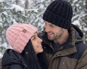 Wollmütze 100 % Naturwolle, Wintermütze, Strickmütze, Handarbeit, Futter aus Bio Baumwolle.