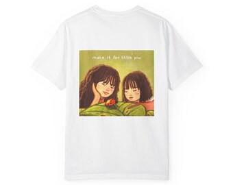 Camiseta "Make It For Little You" | Ilustración vintage con estampado cuadrado de Sisters
