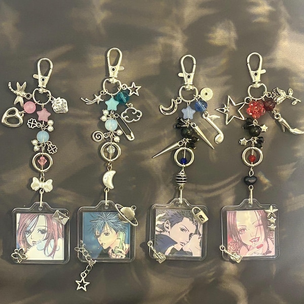Nana keychains | nana keychain hachi keychain ren keychain shinchi keychain