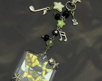 gorillaz murdoc niccals keychain